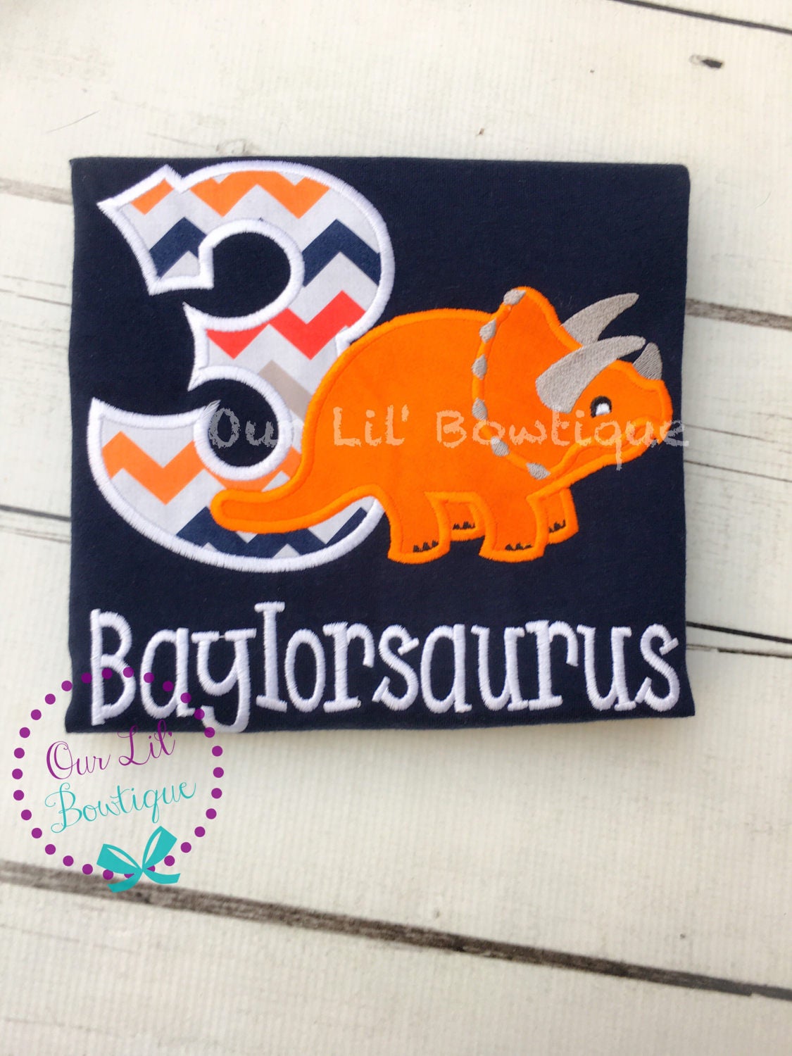 Dinosaur Birthday Shirt - Dinosaur Shirt - Personalized Birthday Shirt - Dinosaur Party - 3rd Birthday Shirt - Stegosaurus Shirt-Dinosaur