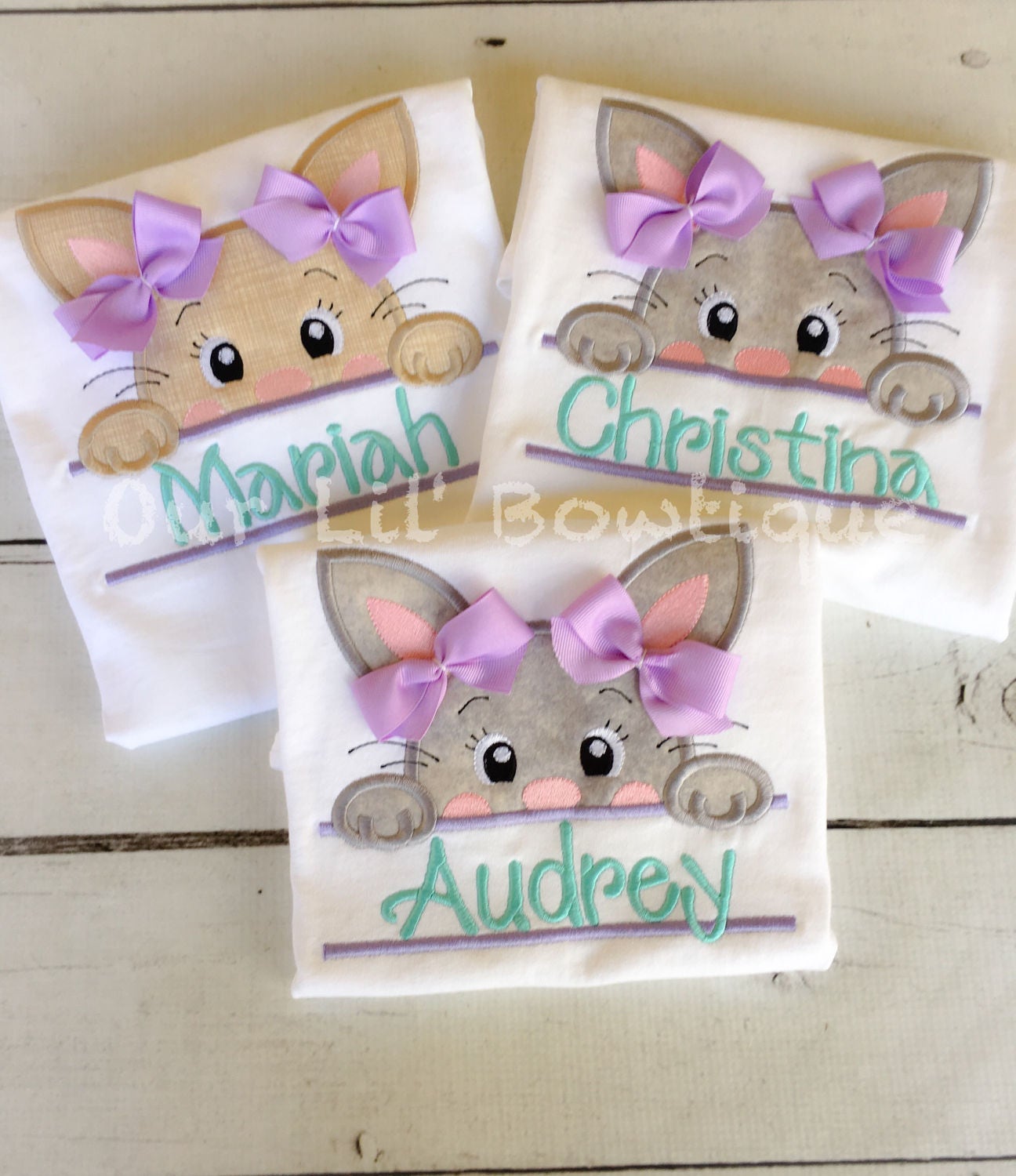 Easter Bunny Shirt - Personalized St. Easter Shirt - Split Bunny - Kids Easter Shirt -Sibling Shirts -Girls Easter Shirt - Boys Easter Shirt