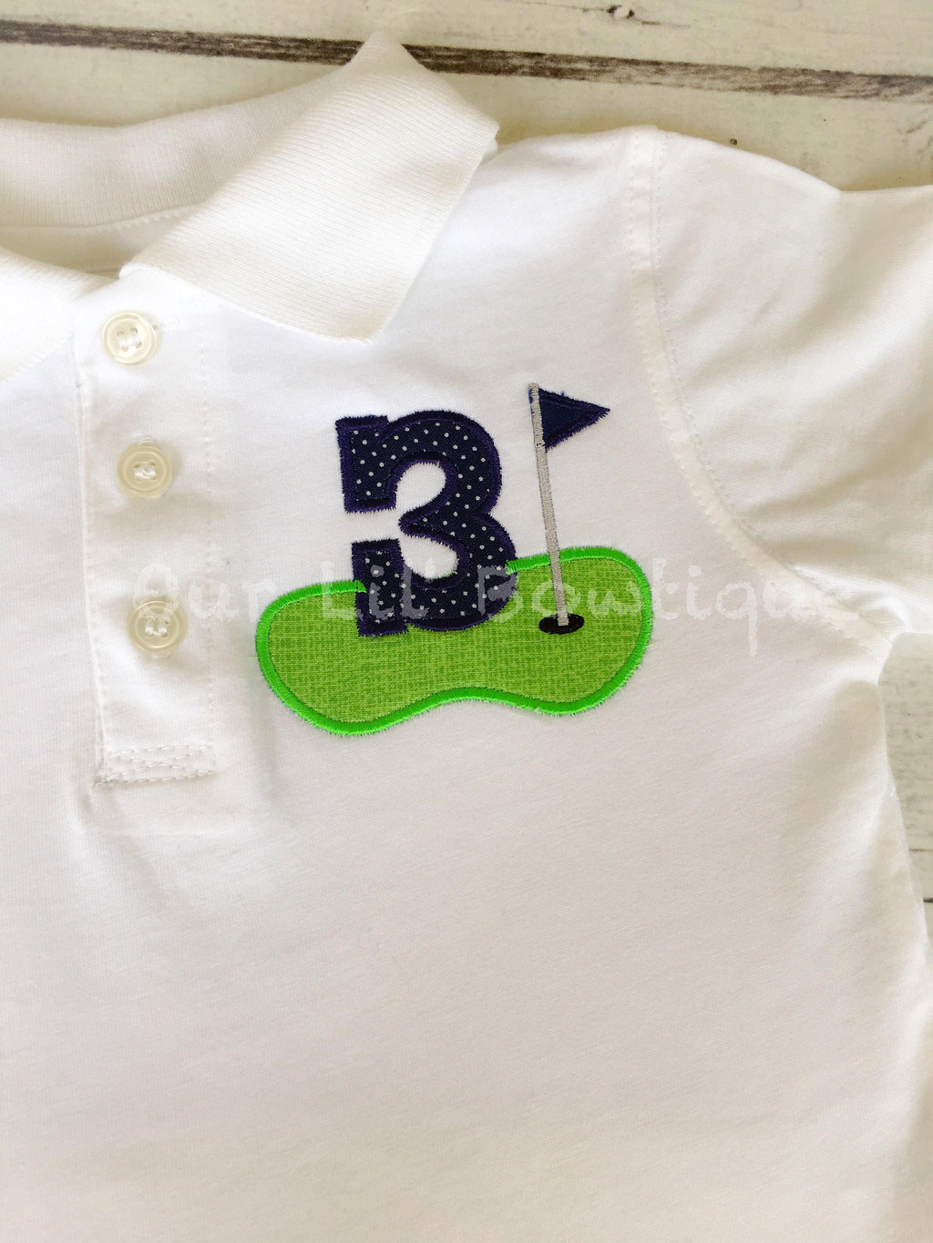Golf Polo Birthday Shirt - Boys Birthday Shirt - Hole In One Birthday - Personalized Birthday Shirt - Golfing Birthday Shirt - Golf Shirt
