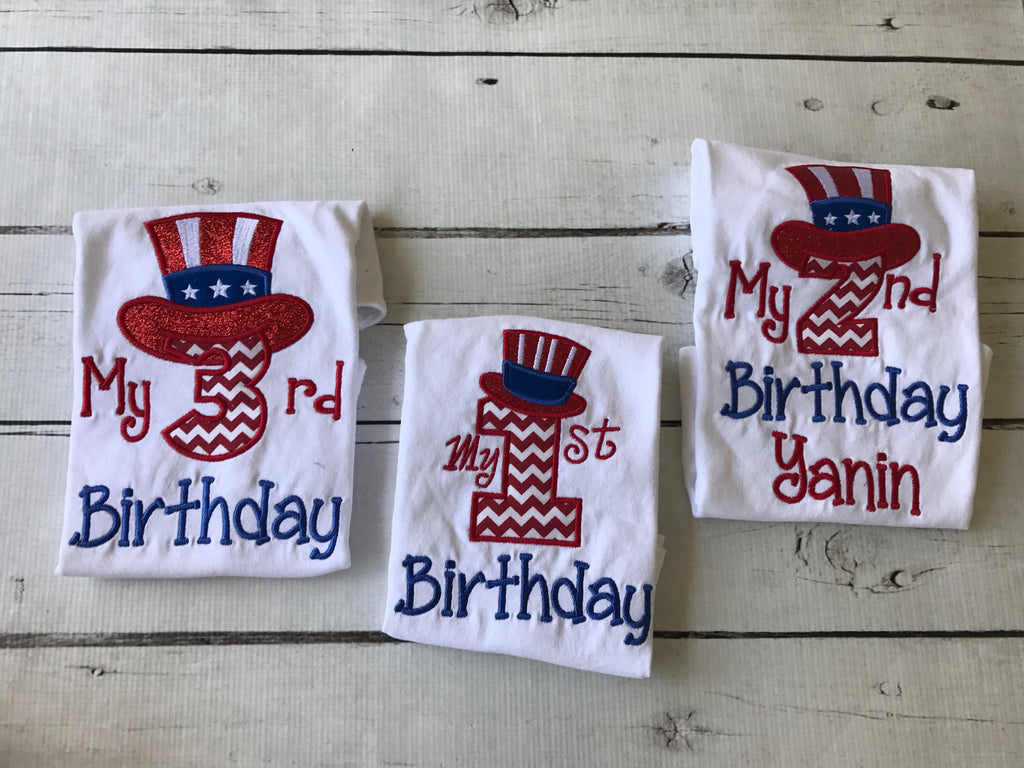 2nd Birthday 4th of July Shirt: Patriotic Toddler Tee