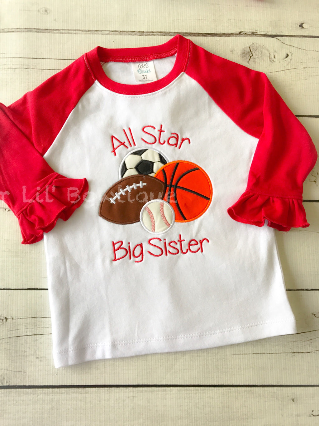 Personalized Rookie of the Year Birthday Shirt - Sports Raglan