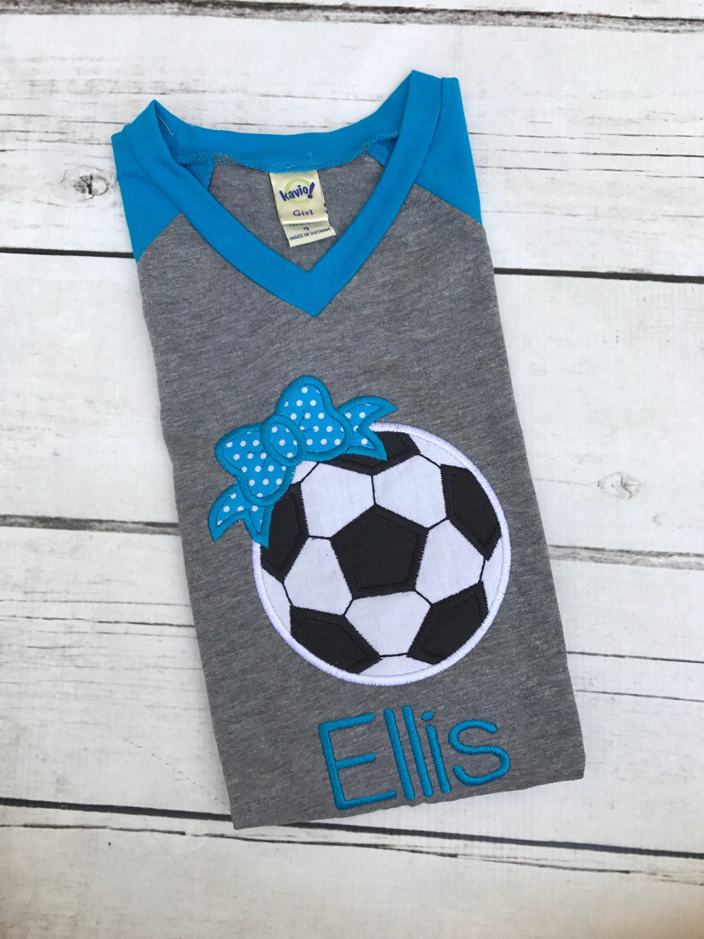 Soccer Sister Raglan Shirt: Personalized Toddler Tee