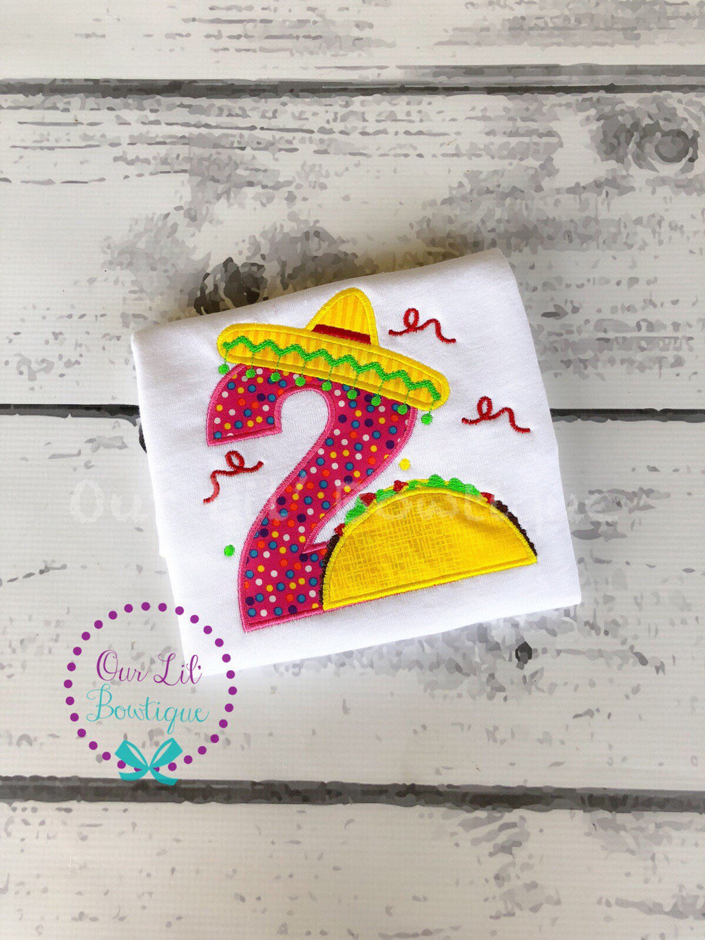 Taco Birthday Shirt: Fiesta Party Outfit