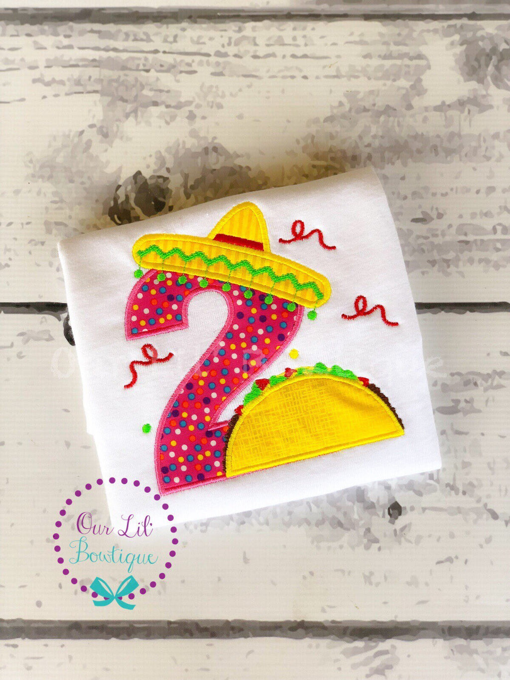 Taco Birthday Shirt: Fiesta Party Outfit