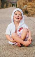 Personalized Terry Cloth Toddler Hooded Cover-Up: Monogrammed Swim Cover
