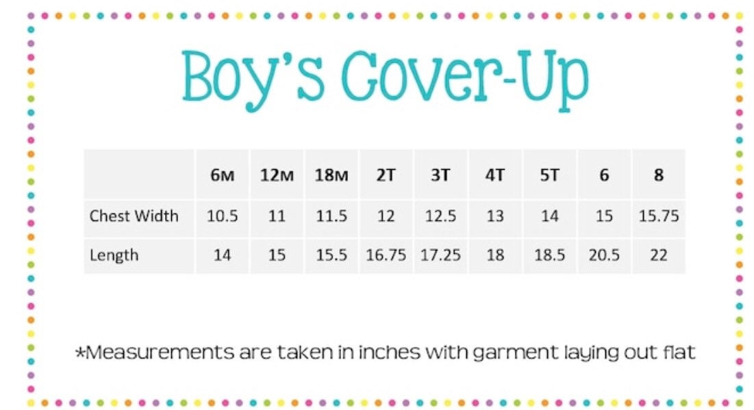 Personalized Terry Cloth Boy's Cover-Up: Shark Applique, Monogrammed Hooded Bathing Suit