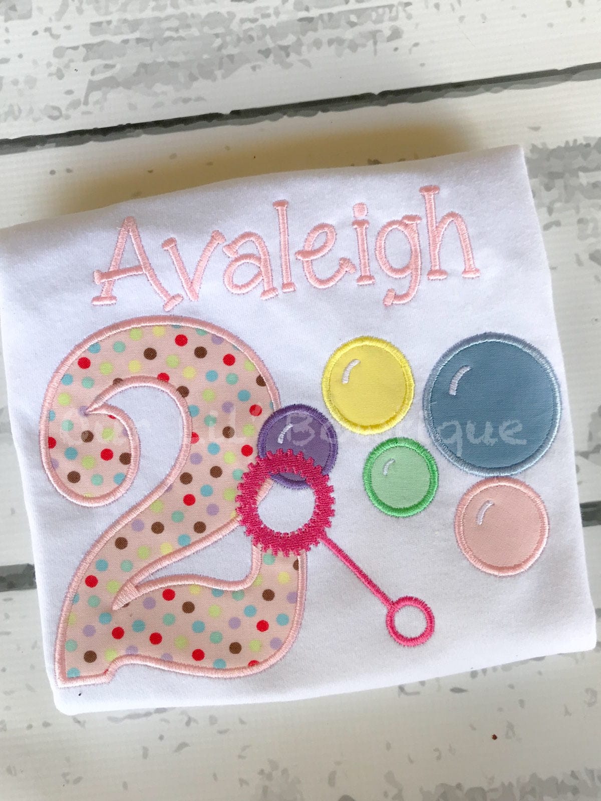 Bubbles Birthday Shirt - Bubble Wand Shirt - Bubble Birthday - Personalized Birthday Shirt - Girl - Bubble Birthday Shirt - Blowing Bubbles