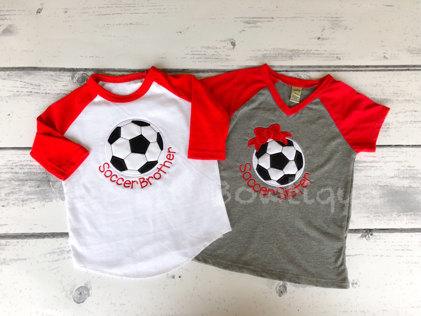 Soccer Sister Raglan Shirt: Personalized Toddler Tee