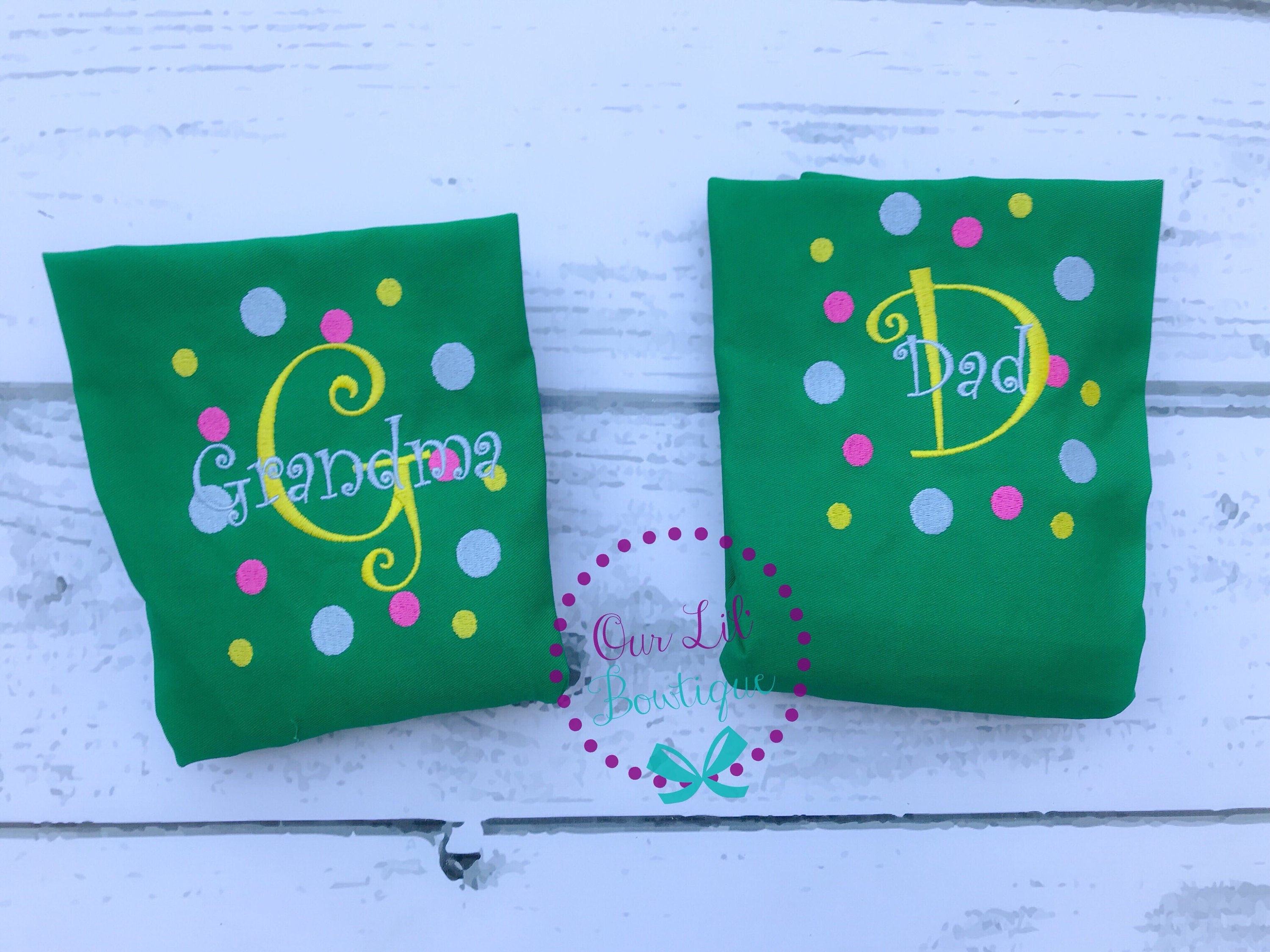 Personalized Apron Set: Grandma, Mommy & Me Aprons