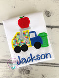 School Shirt - Preschool Shirt - Truck Shirt - Garbage Truck - Kindergarten Shirt - Boy Back to School Shirt - Trash Truck Shirt
