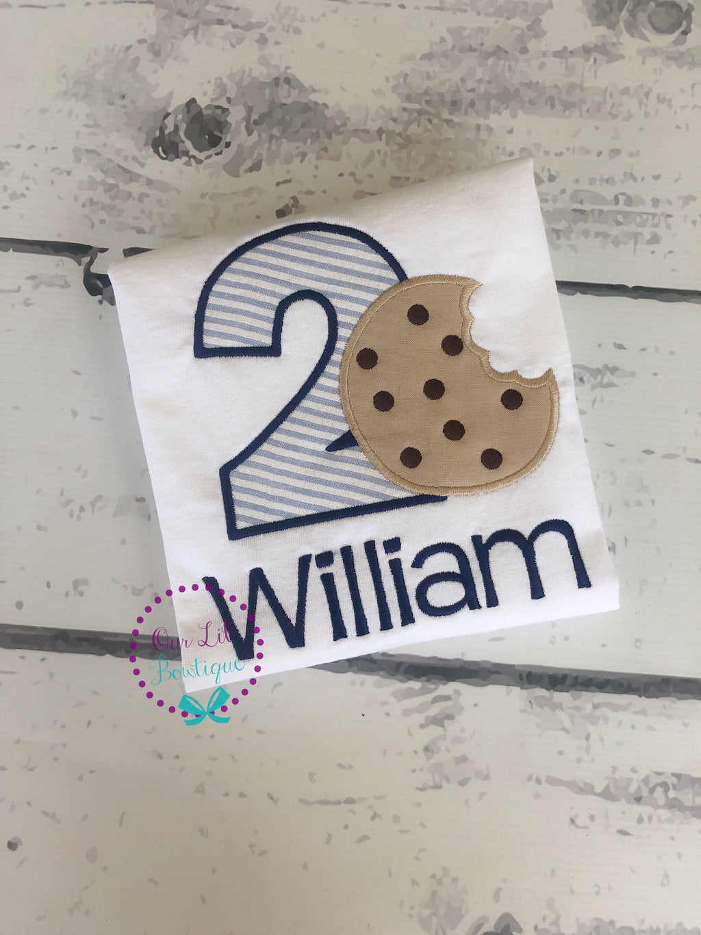 Cookie Birthday Shirt - Cookie Shirt - Cookies & Milk Birthday - Personalized Birthday Shirt - Boy - 1st Birthday Shirt - Cookie Birthday Ou