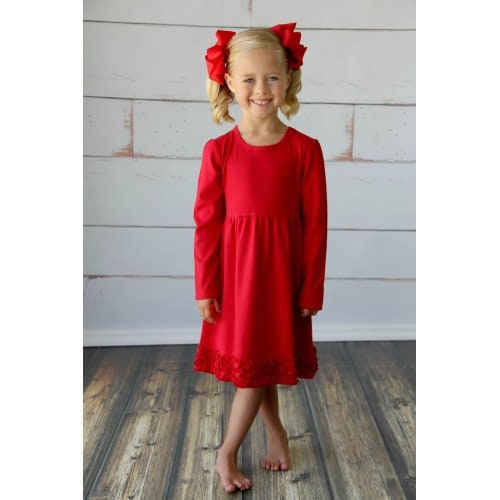 Personalized Nutcracker Christmas Dress: Monogrammed Girls Holiday Outfit
