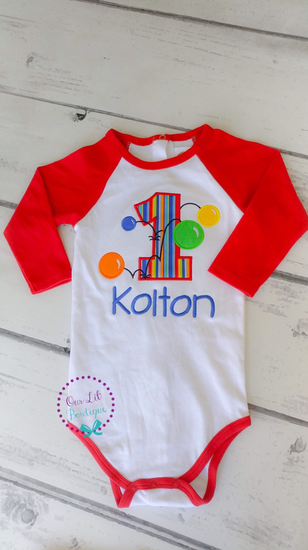 Personalized Bouncy Ball Birthday Shirt - Bounce House Party