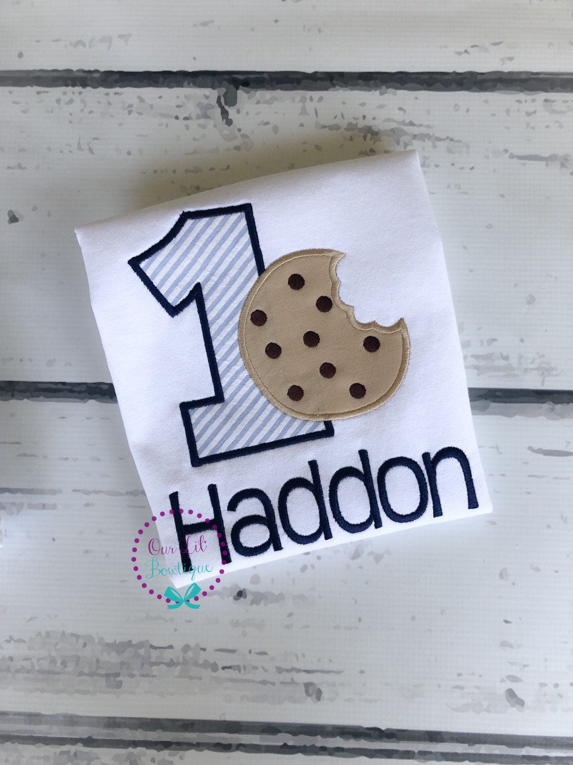 Cookie Birthday Shirt - Cookie Shirt - Cookies & Milk Birthday - Personalized Birthday Shirt - Boy - 1st Birthday Shirt - Cookie Birthday Ou