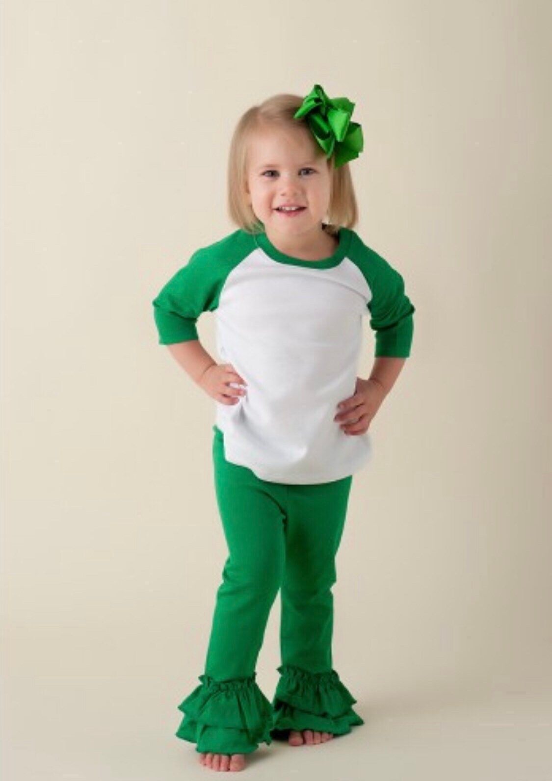 Personalized St. Patrick's Day Unicorn Shirt: Shamrock Face Appliqué