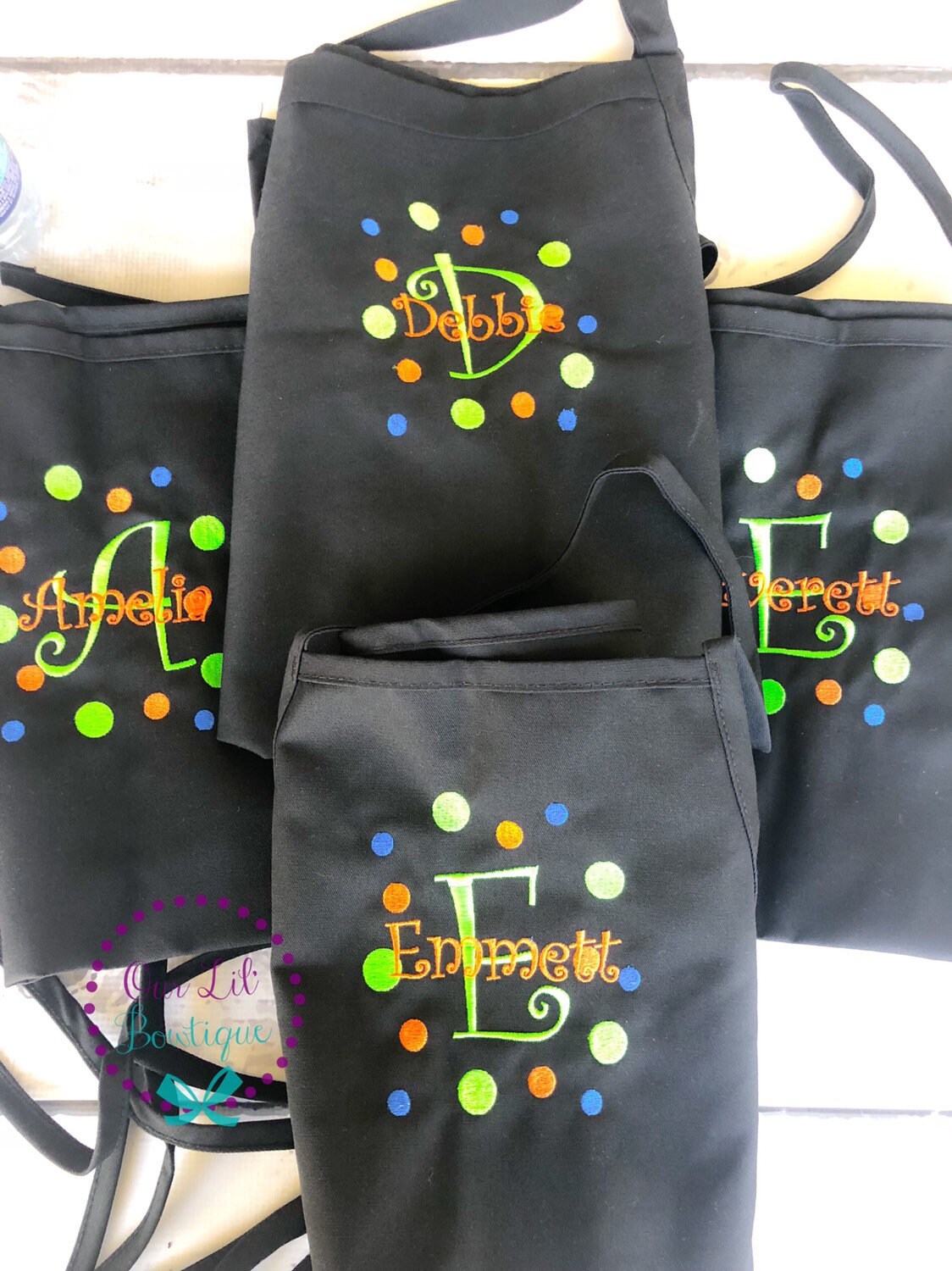 Personalized Apron Set: Grandma, Mommy & Me Aprons