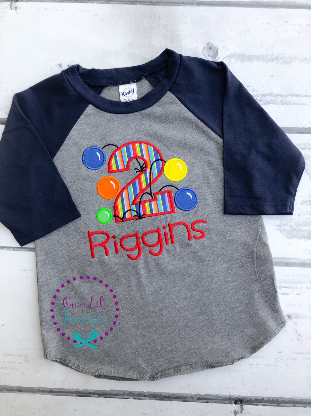 Personalized Bouncy Ball Birthday Shirt - Bounce House Party