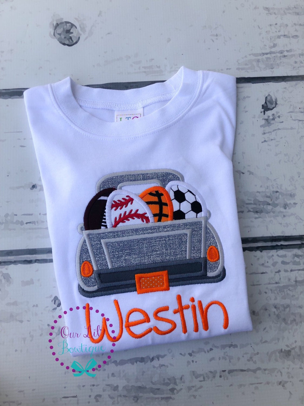 Easter Truck - Boy's Easter Truck- Easter Egg Truck - Boys Easter Truck Shirt - Personalized Shirt - Raglan - Boys Easter Truck Shirt