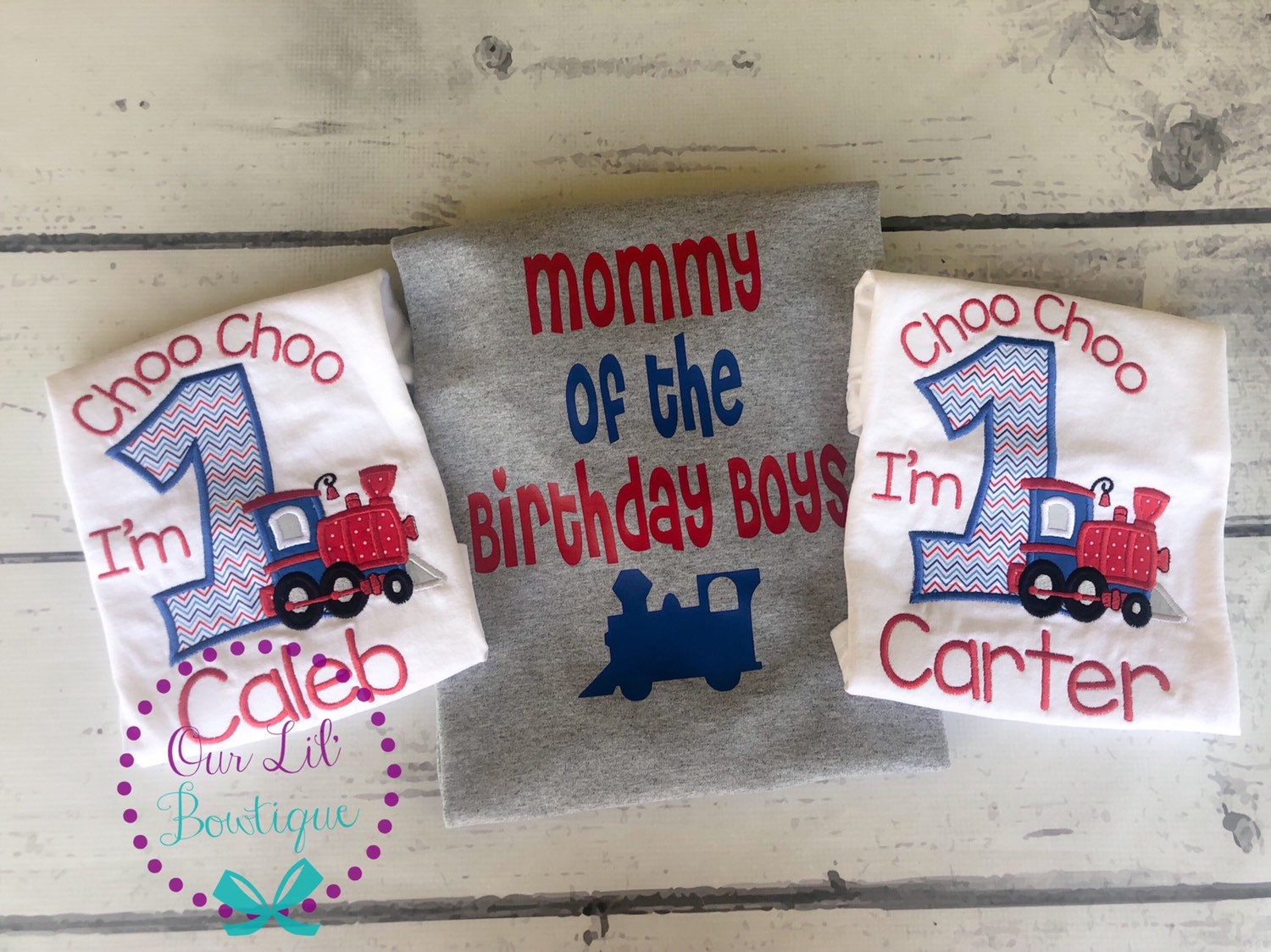 Choo Choo I'm 2 - Train Shirt - Train - Birthday - Boy Train Shirt - Personalized Train Shirt - Birthday Train - Boy Train Shirt