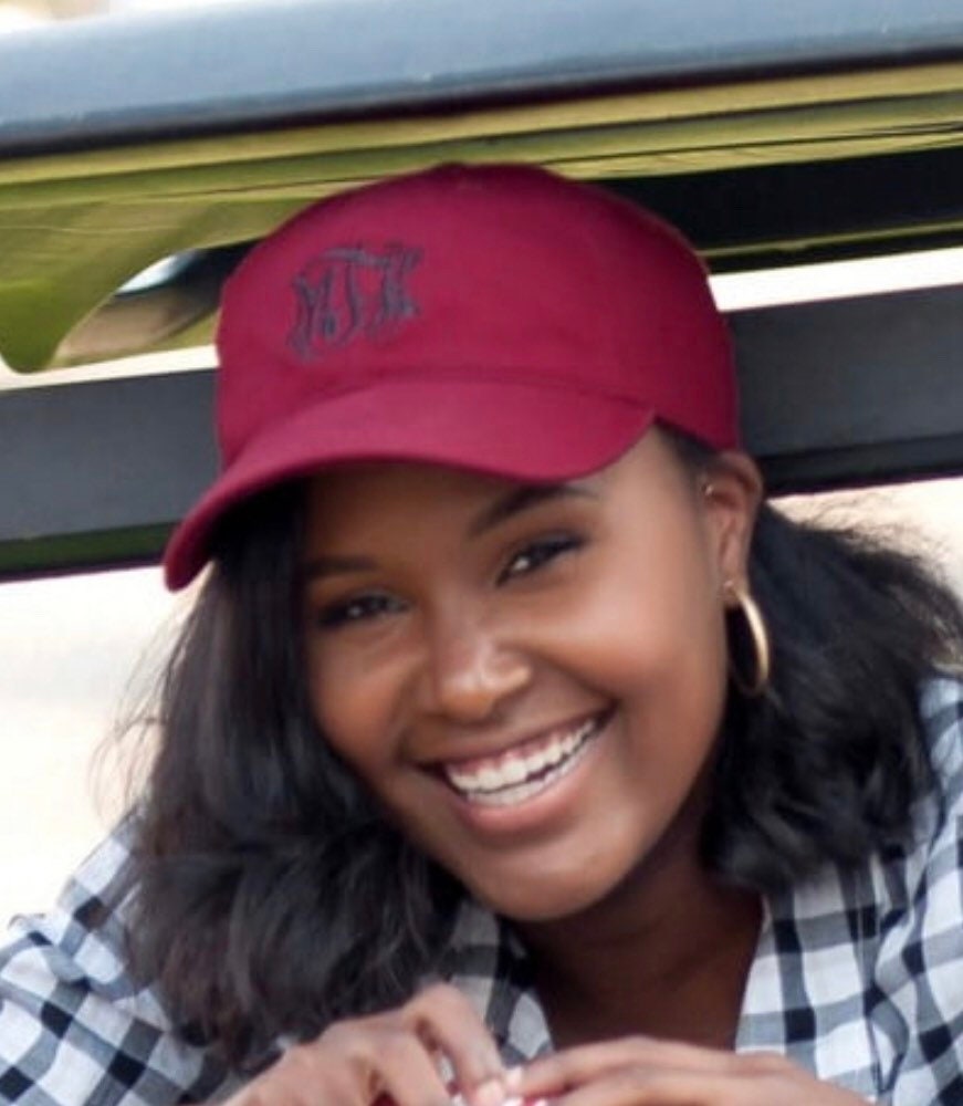 Personalized Monogram Baseball Hat: Custom Initial Cap
