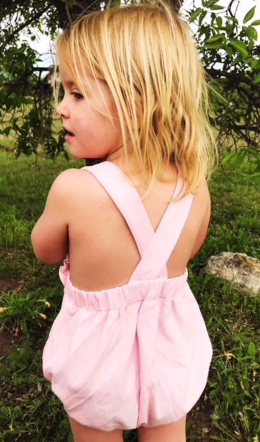Cotton Monogrammed Sunsuit - Girls Monogrammed Sunsuit - Cotton Sunsuit - Personalized Toddler Outfit - Girls Romper- Summer