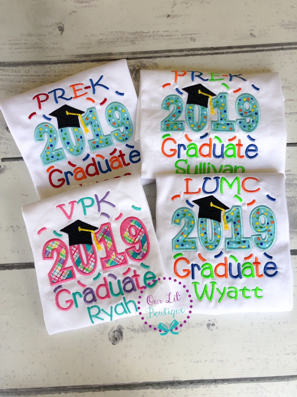 Graduation Shirt - Pre-K Graduation Shirt - Preschool Grad - Grad Shirt -Personalized Grad Shirt - Kindergarten Graduation - 2026 Grad - VPK