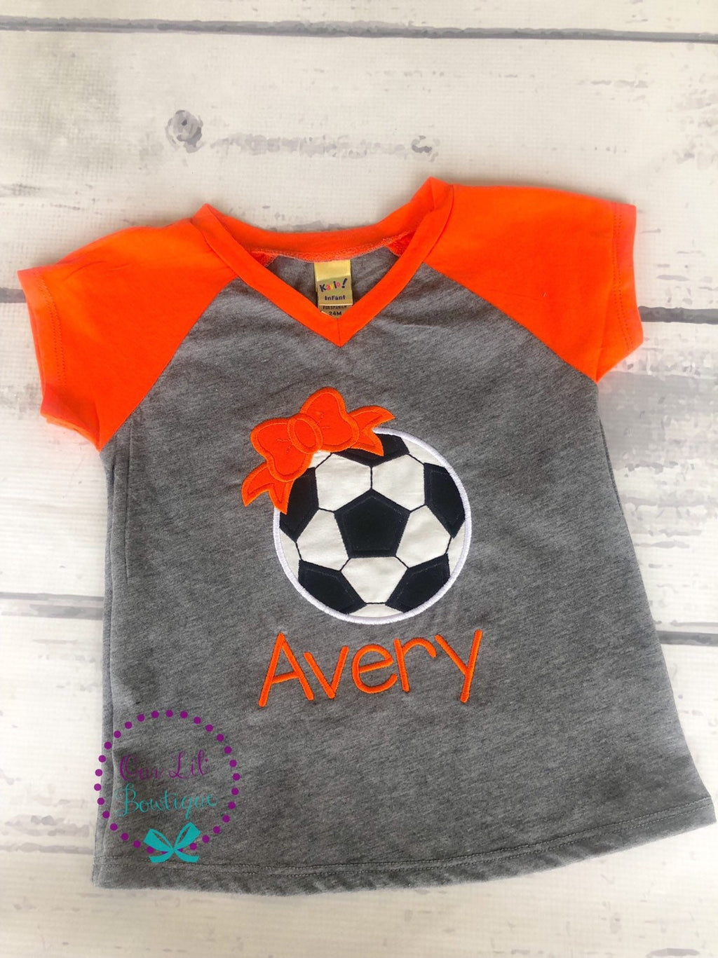 Soccer Sister Raglan Shirt: Personalized Toddler Tee