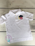 Personalized Graduation Polo: Embroidered Pre-K Grad Shirt - 2026 grad