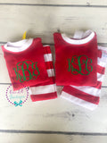 PRE-ORDER Christmas Pajamas - Christmas PJs- Pajamas- Personalized Christmas PJs - Monogrammed Christmas Pajamas -Matching Christmas Pajamas