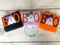 Ghost Applique Halloween Shirt - Personalized BOO Shirt