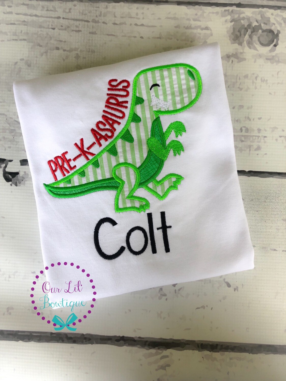 School Dinosaur Shirt - Girl Dinosaur Shirt - Boy Dinosaur Shirt - School Shirt - Preschool Shirt - Pre-K Asaurus Shirt - Kindergarten Shirt
