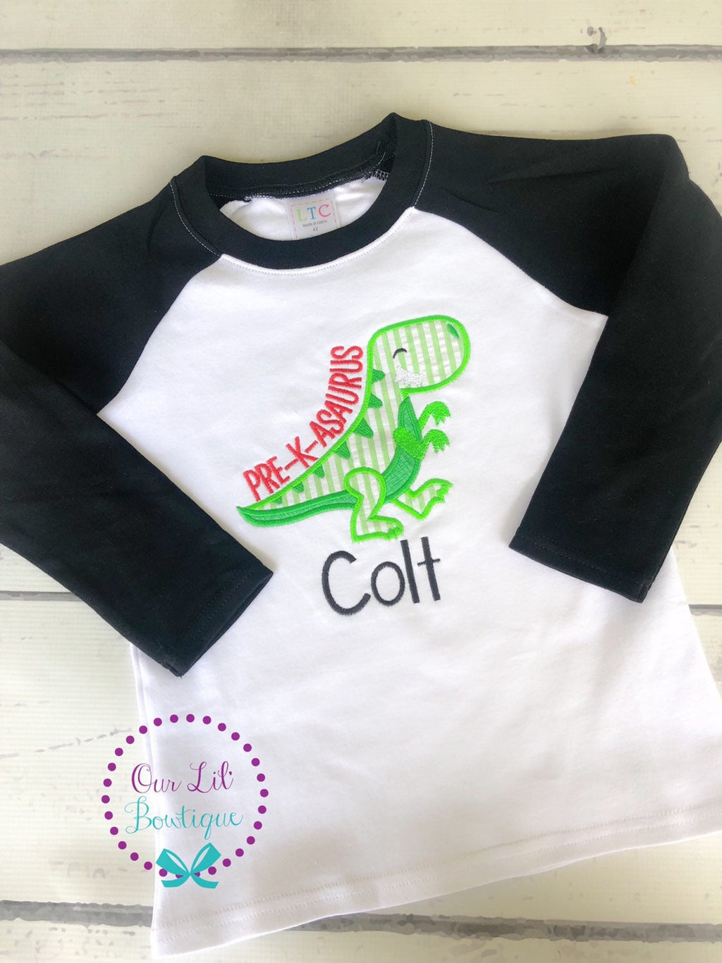 School Dinosaur Shirt - Girl Dinosaur Shirt - Boy Dinosaur Shirt - School Shirt - Preschool Shirt - Pre-K Asaurus Shirt - Kindergarten Shirt