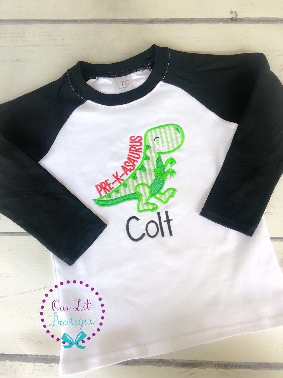 School Dinosaur Shirt - Girl Dinosaur Shirt - Boy Dinosaur Shirt - School Shirt - Preschool Shirt - Pre-K Asaurus Shirt - Kindergarten Shirt