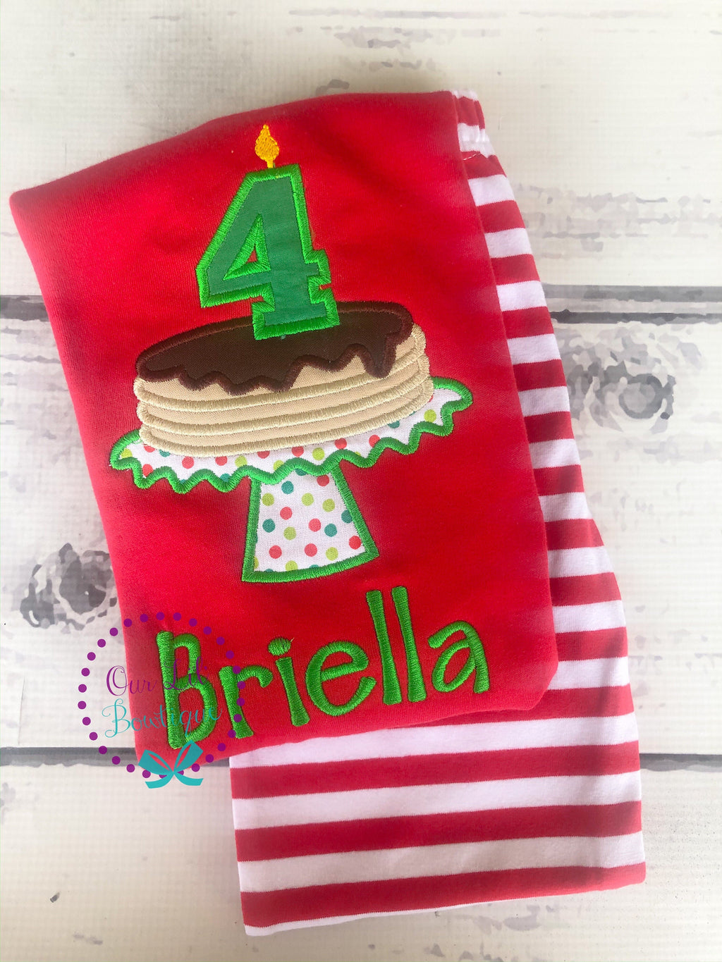 Personalized Pancake Birthday Shirt - Christmas Pajama Set - Pancake Pajamas