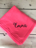 Personalized Graduation Blanket: Monogrammed Fleece Throw, Class of 2021