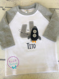 Rocket Ship Birthday Shirt: Personalized Astronaut Party Tee