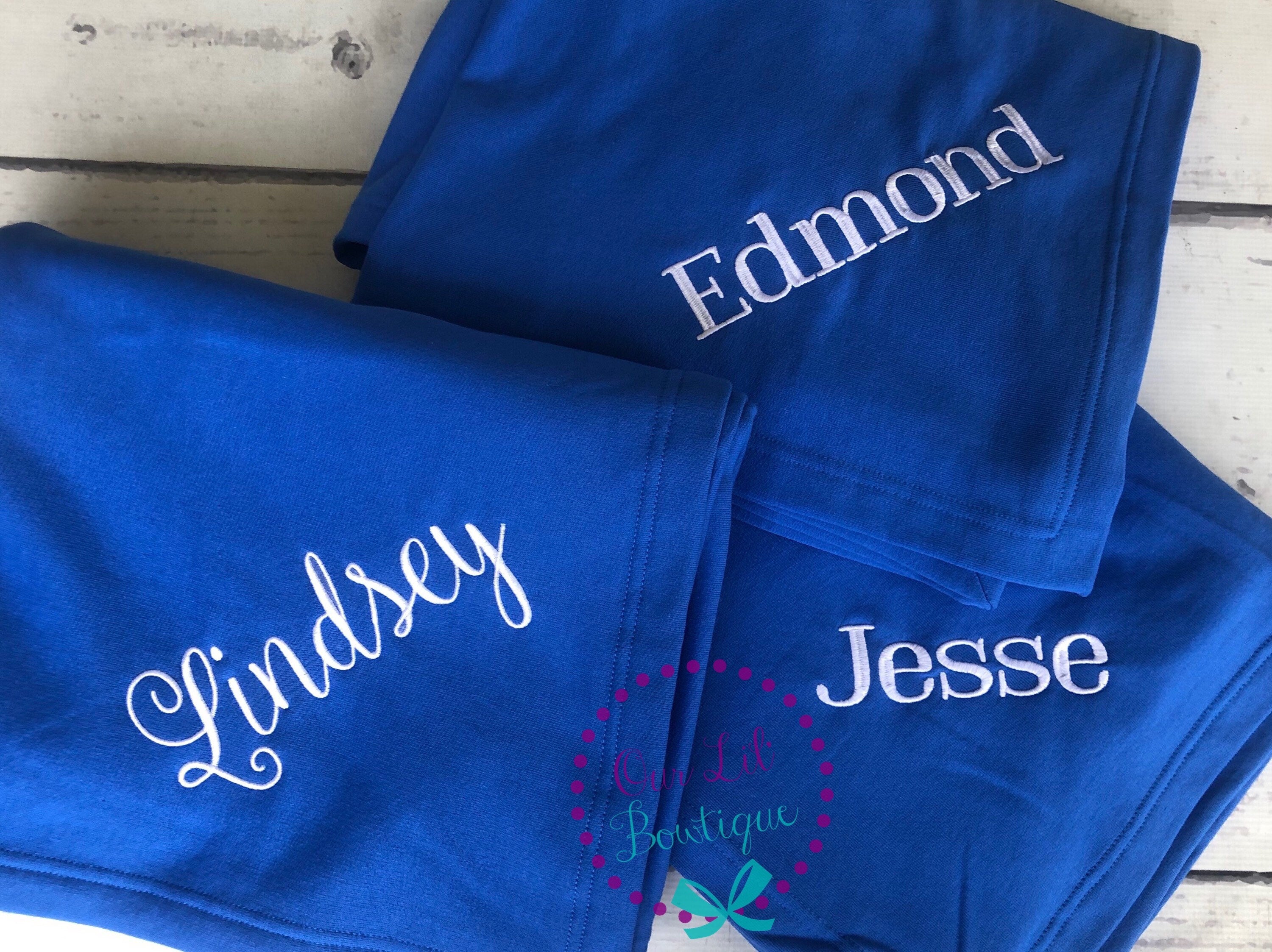 Personalized Graduation Blanket: Monogrammed Fleece Throw, Class of 2021