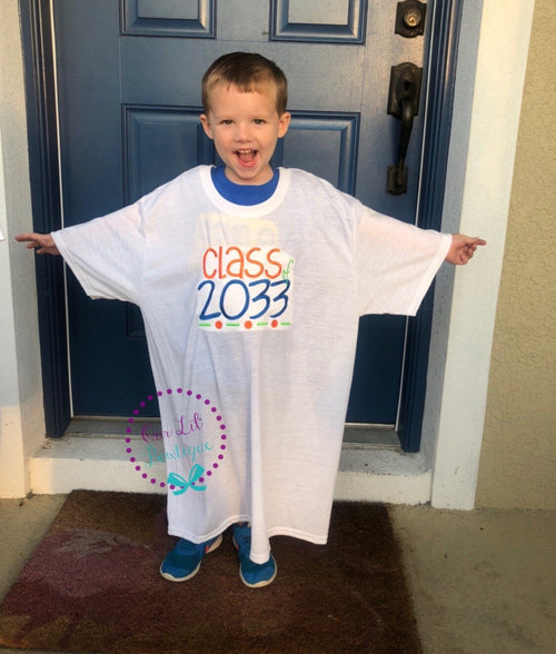 Class of 2033 Shirt - First Day of School T-Shirt