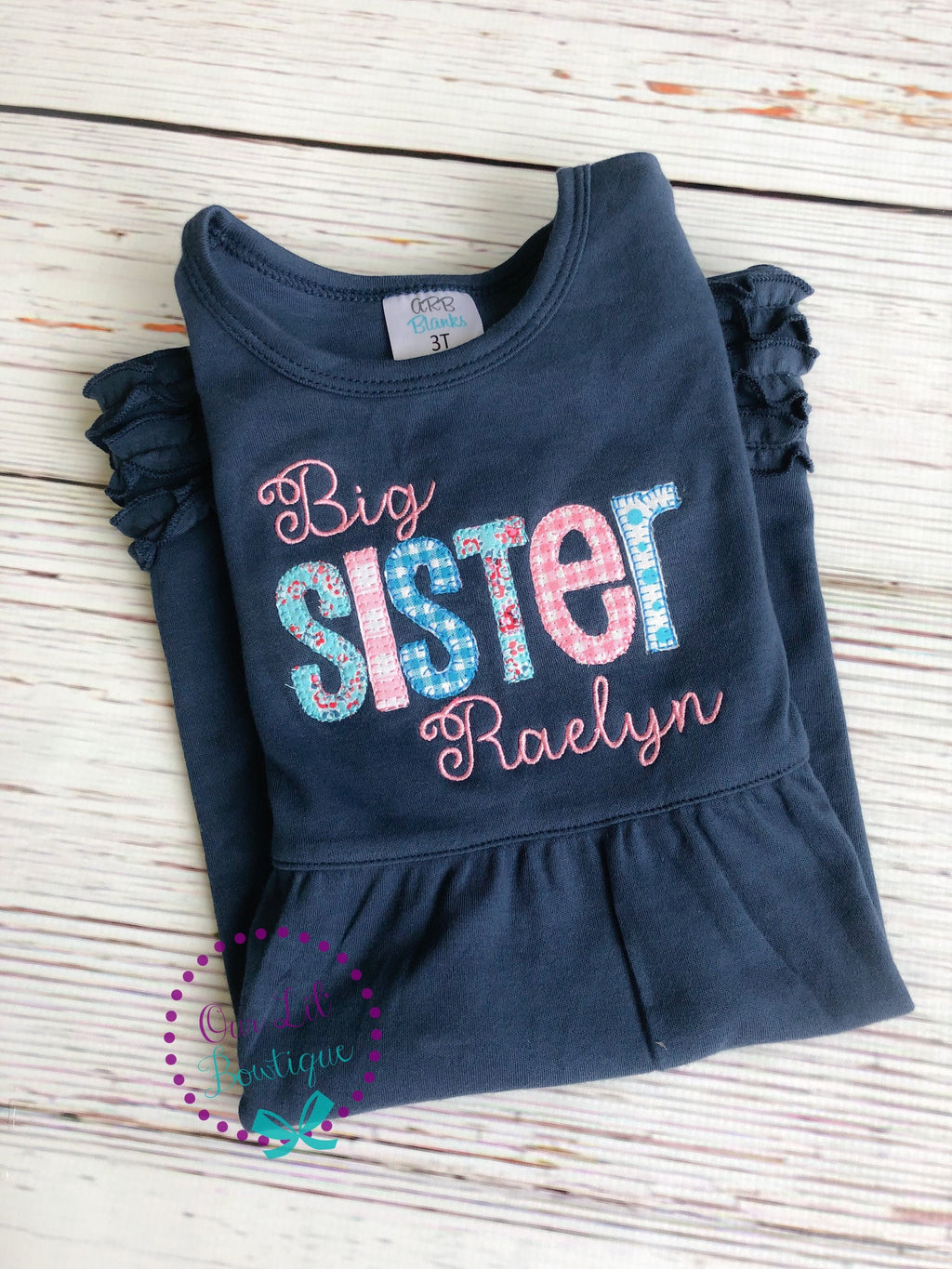 Big Sister Dress - Baby Announcement - Big Sister - Little Sister - Sibling Shirts - Pregnancy Announcement - Sister Shirt - Sister Dress