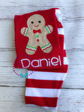 PRE-ORDER - Gingerbread Pajamas - Christmas PJs- Pajamas- Personalized Christmas PJs - Christmas Gingerbread- Matching Christmas Pajamas