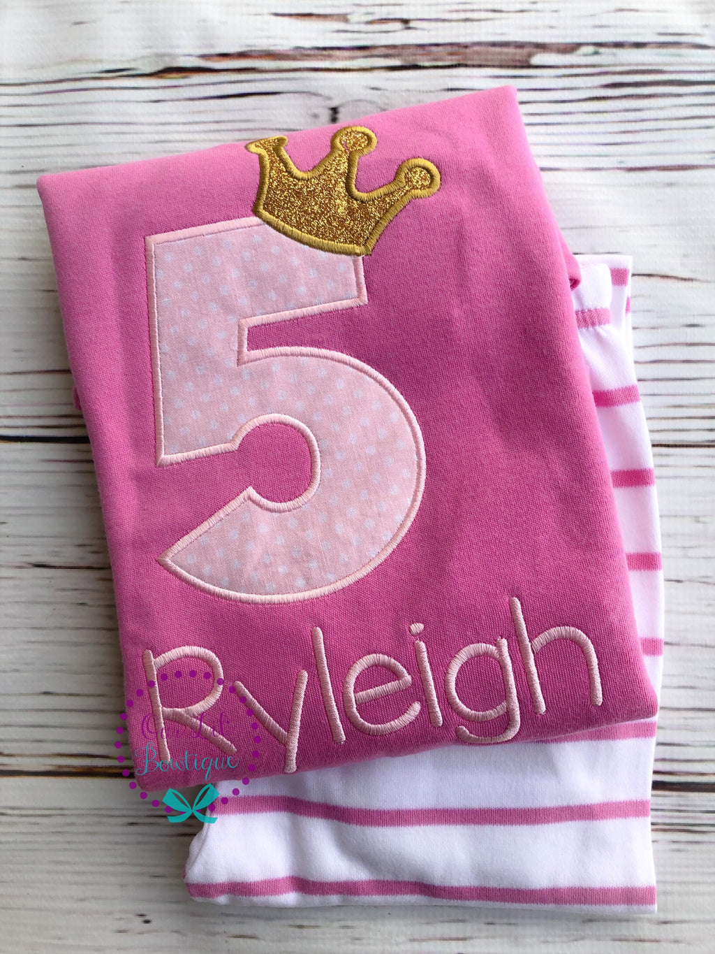 Crown Birthday Shirt - Princess Birthday Shirt - Personalized Shirt - Personalized Birthday - Crown Birthday Outfit - Princess Party