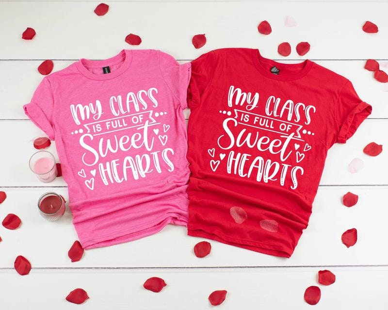 Sweethearts Teacher T-Shirt - Valentine's Day Shirt