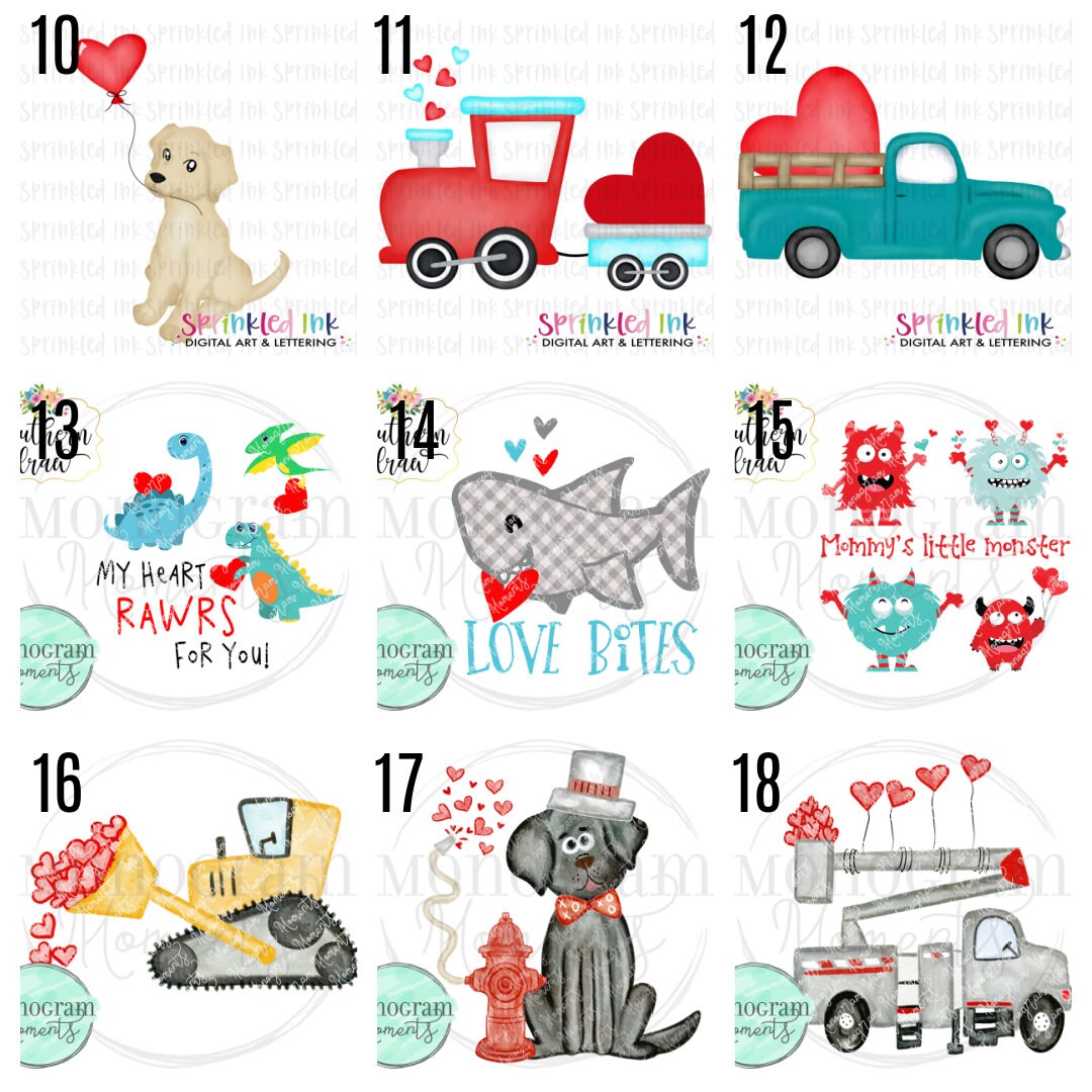 Personalized Valentine Puzzle: Square Hardboard Kids Name Puzzle