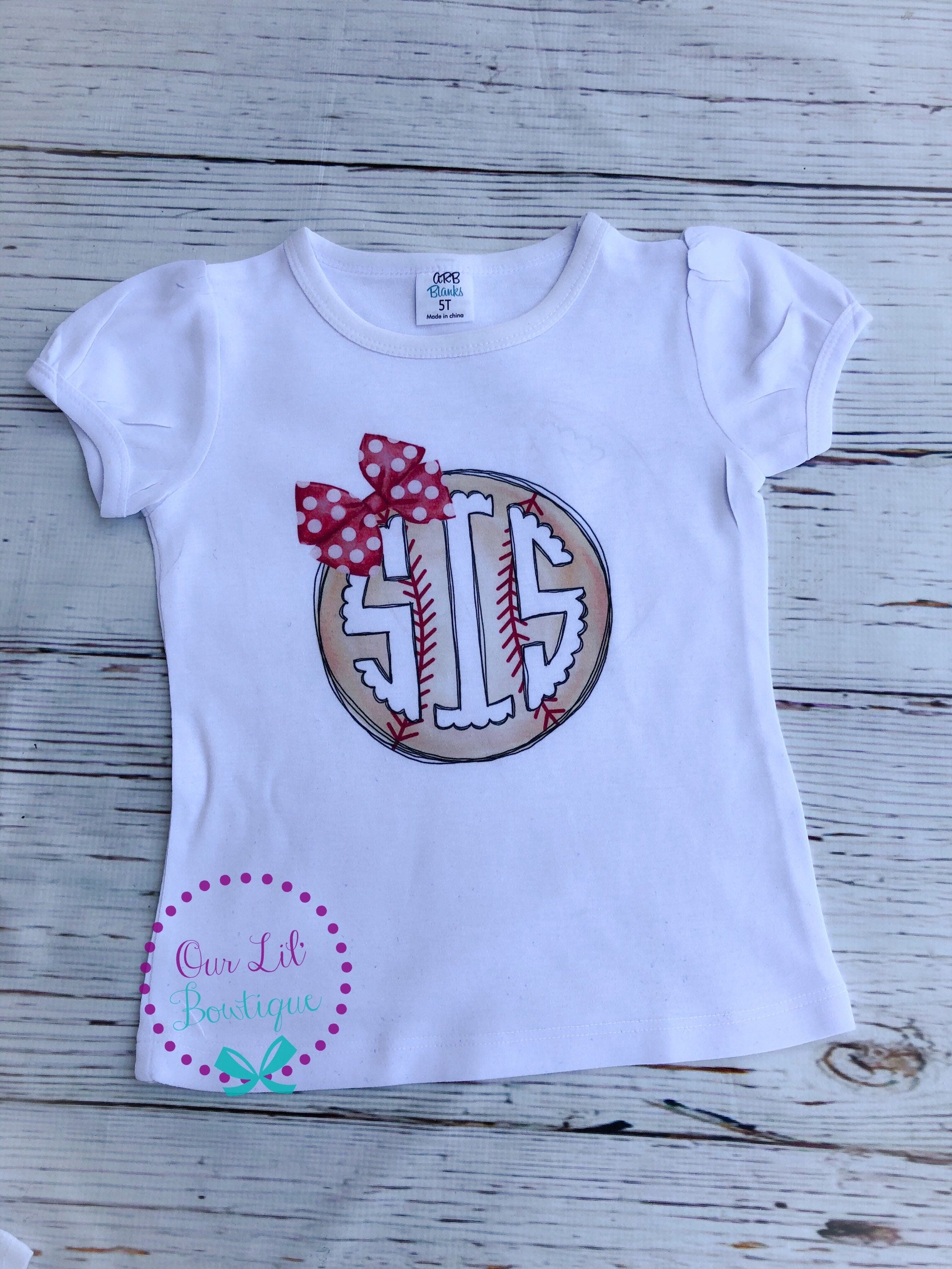 Personalized Baseball Sister Shirt: Sublimation Design