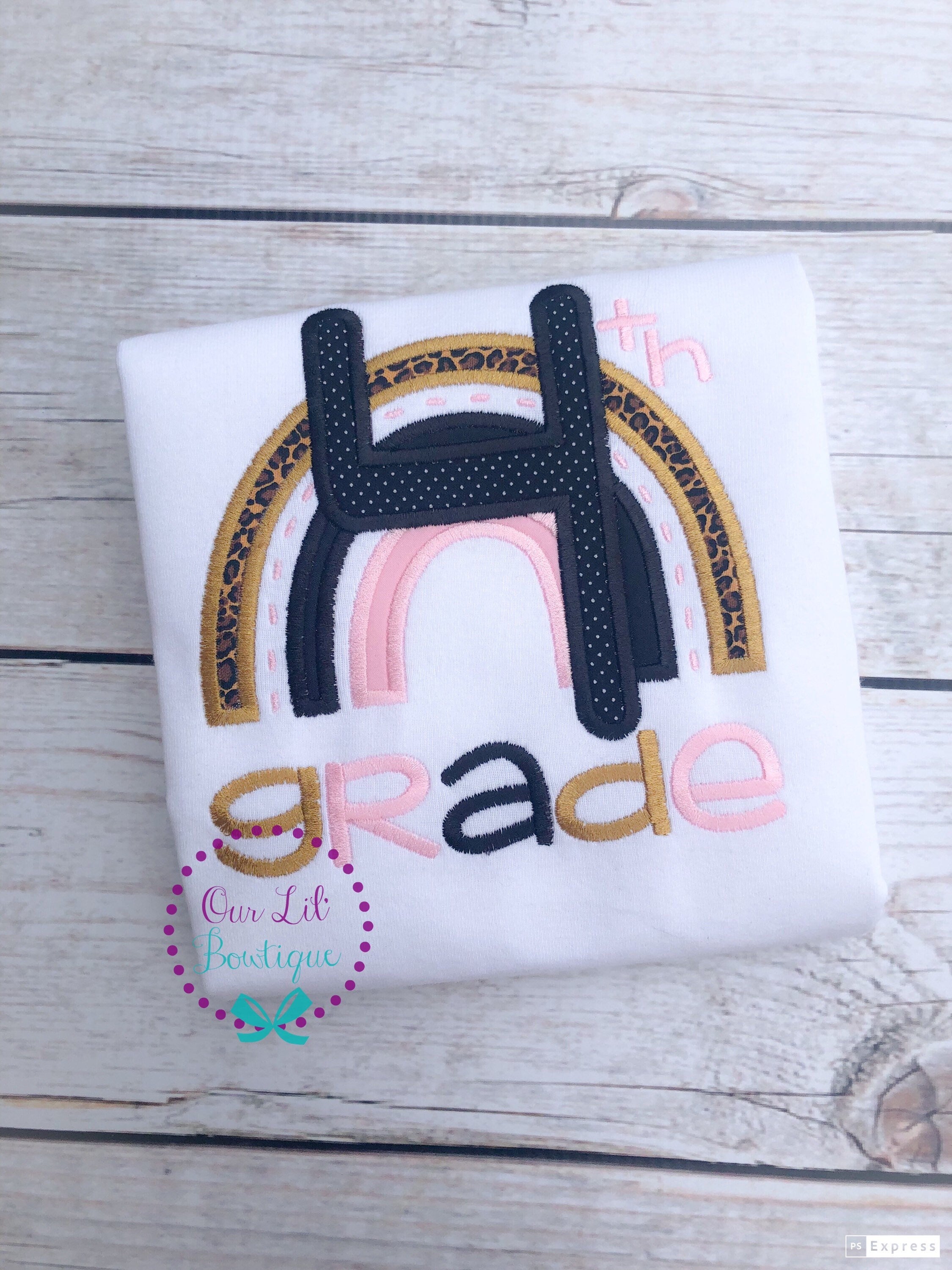 Rainbow 2nd Grade Shirt - Back to School Outfit