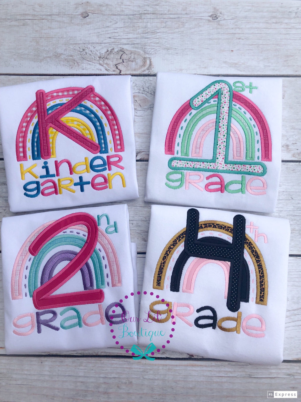 Rainbow 2nd Grade Shirt - Back to School Outfit