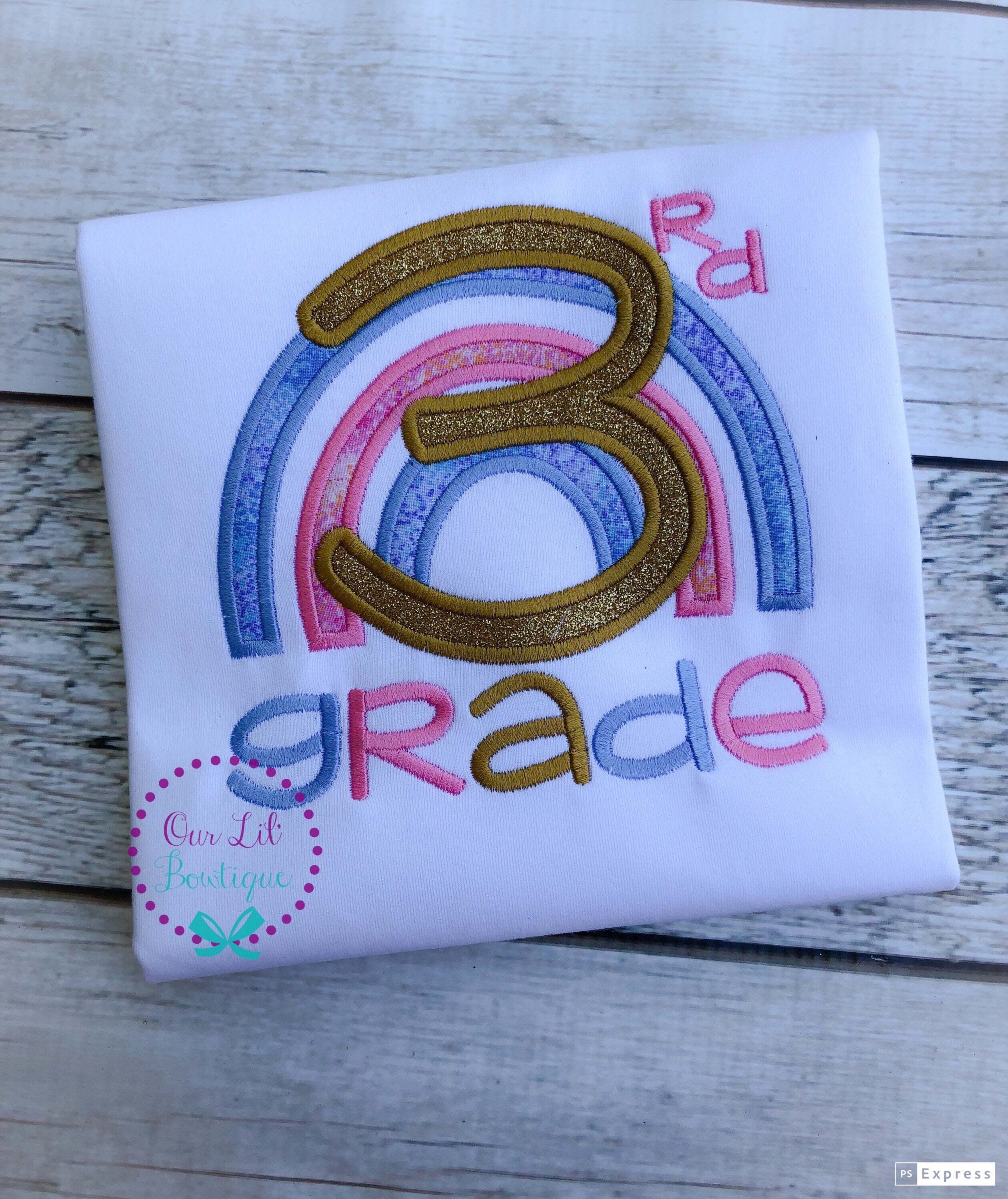 Rainbow 2nd Grade Shirt - Back to School Outfit