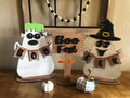 Ghost Signs - Ghost Standing Signs - Halloween Decoration - Halloween Decor - Halloween Signs - Ghost Decor - Halloween Tier Tray Signs