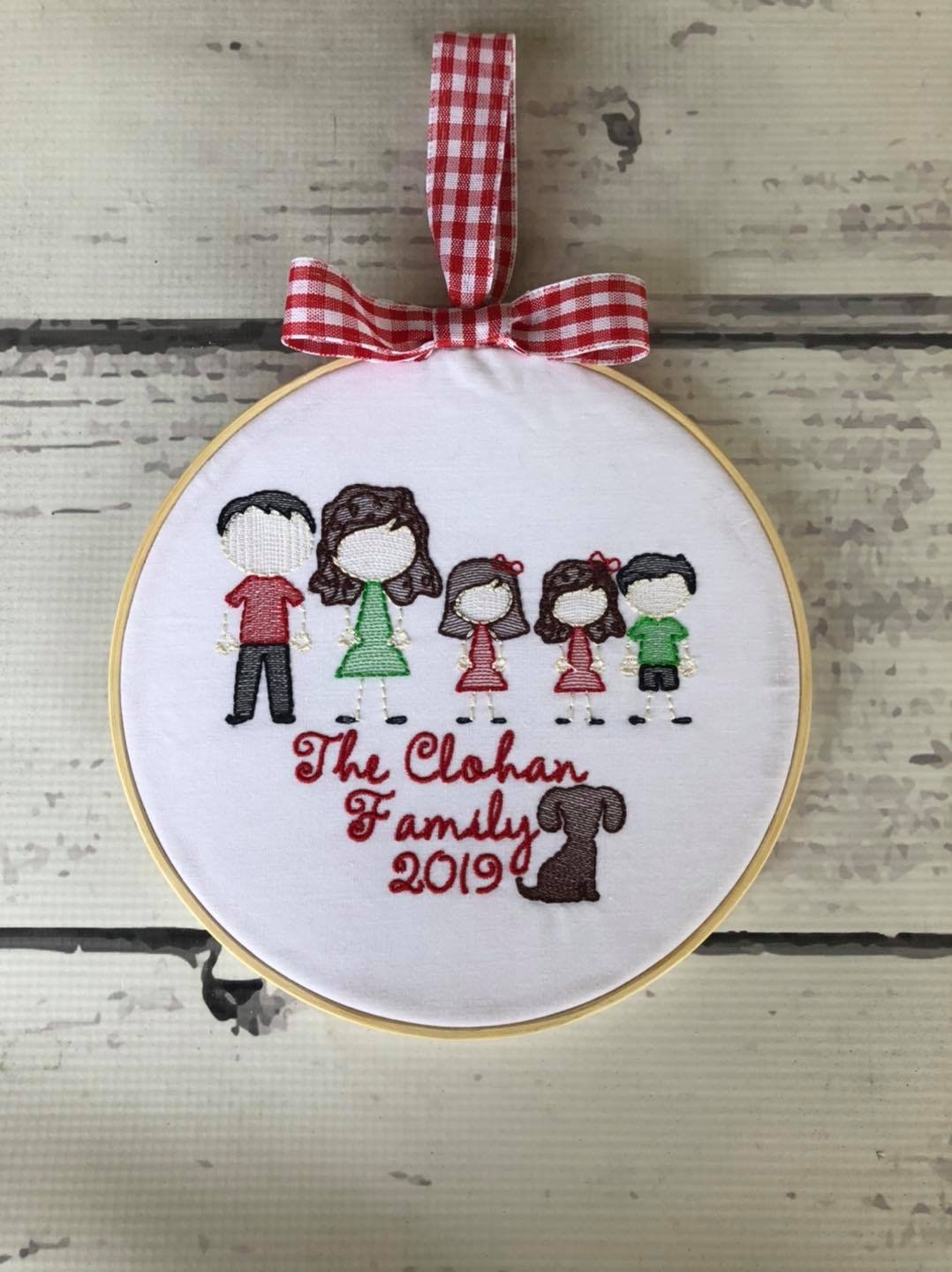 Christmas Ornament - Personalized Christmas Ornament - Embroidered Christmas Ornament - Kids Christmas Ornament - Sports Ornament - Gift