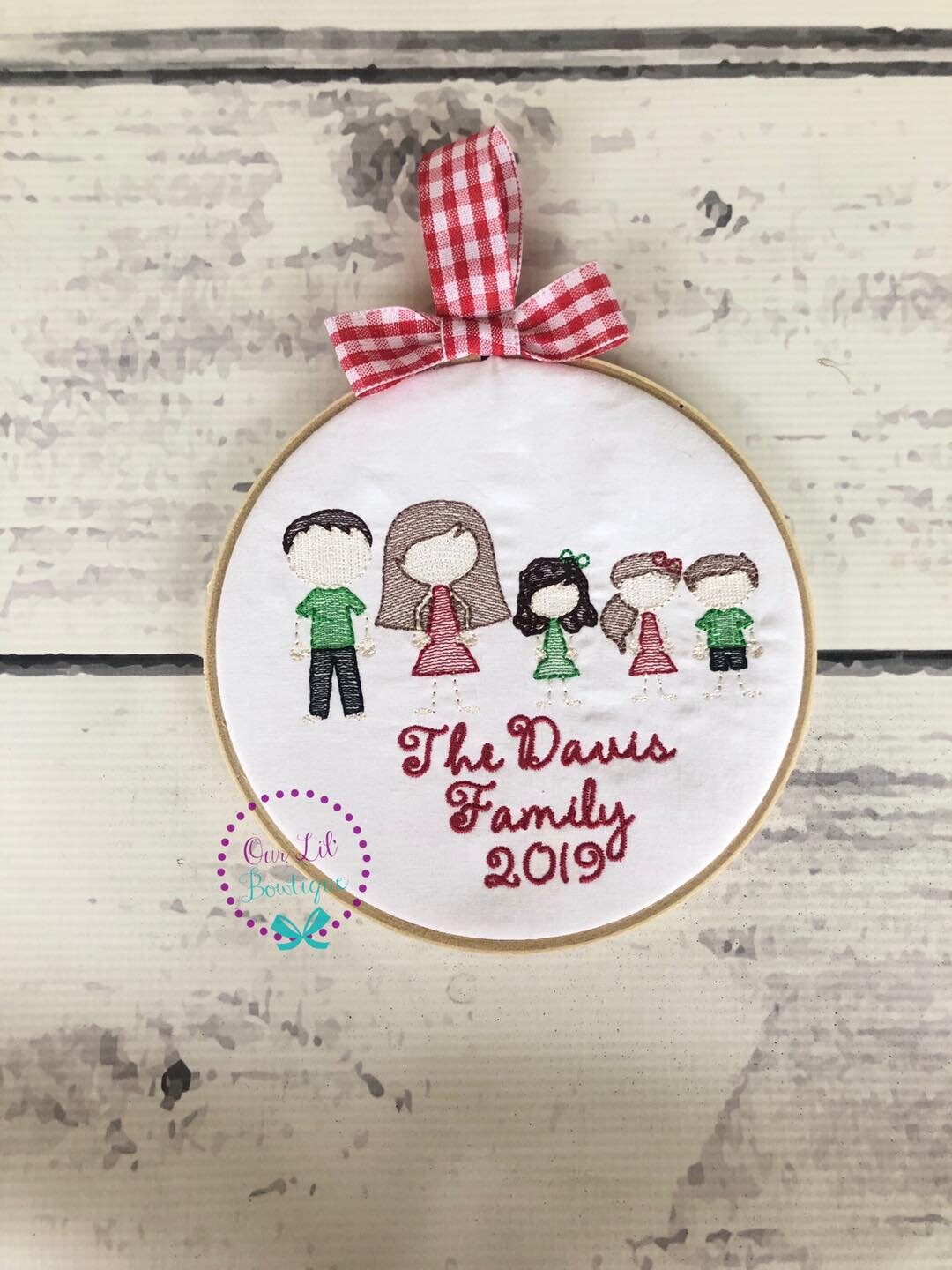 Christmas Ornament - Personalized Christmas Ornament - Embroidered Christmas Ornament - Kids Christmas Ornament - Sports Ornament - Gift